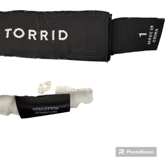 NWOT Torrid Ivory Floral Lace Shorts Size 1 X - Picture 7 of 8